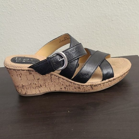 b.o.c. Black Strappy Sandals - Picture 3 of 8